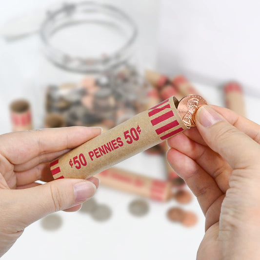 L LIKED Preformed Coin Wrappers Rolls