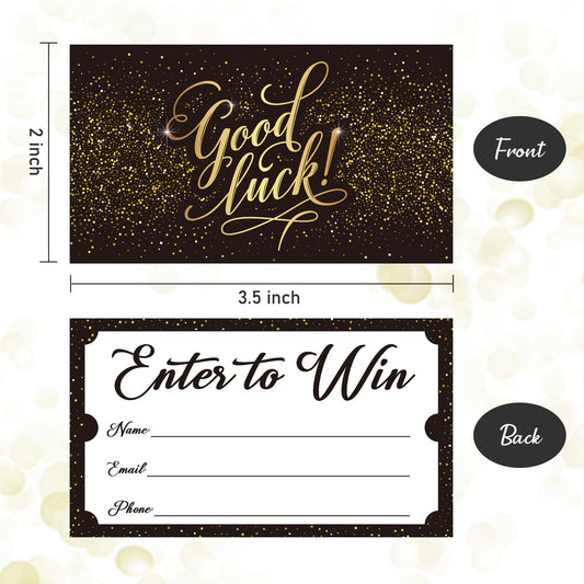 L LIKED Enter to Win Cards 3.5"x2" Entry Form Raffle Tickets for Events