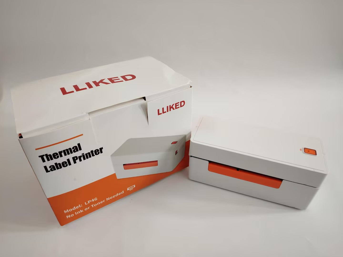 LLIKED4x6 Wireless Thermal Shipping Label Printer with Bluetooth & WiFi, Thermal Label Maker for Small Home Business, Durable Print Head Prints Up to 650,000 Labels,  Compatible with iPhone, Windows & Mac