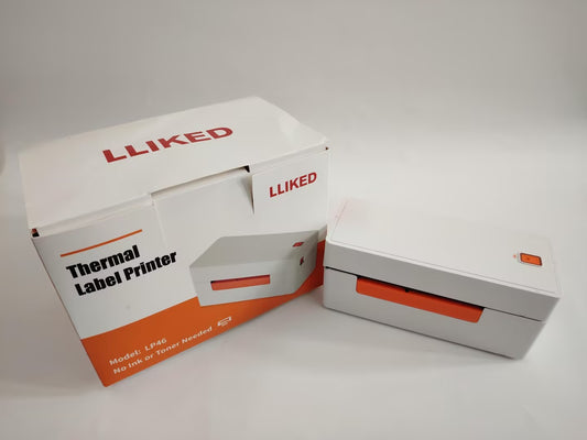 LLIKED4x6 Wireless Thermal Shipping Label Printer with Bluetooth & WiFi, Thermal Label Maker for Small Home Business, Durable Print Head Prints Up to 650,000 Labels,  Compatible with iPhone, Windows & Mac