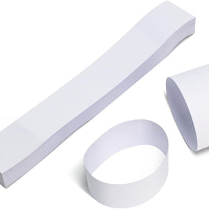 L LIKED Money Band Self Sealing Currency Straps for Bill Wrappers 100 PCS