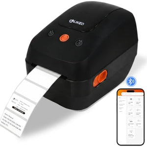 LLIKED WT20 2.5" Bluetooth Thermal Printer -Commercial Grade Long-Life Print Head (approx 98,500+ Ft), for Small Businesses, online design, Commercial Printer, Create Custom Stickers