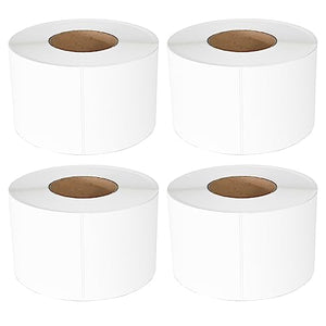 L LIKED Direct Thermal Labels - for 3" Core Industrial Printers 4"x 6"Address&Shipping Labels-Wite Perforations (1000 labels/Roll)