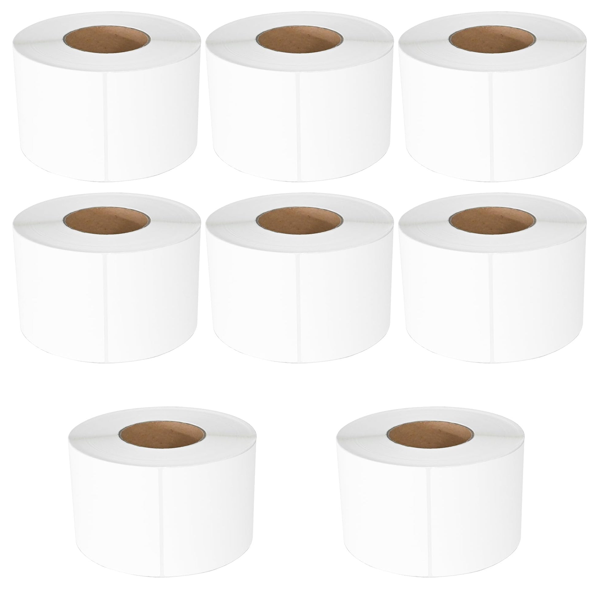 L LIKED Direct Thermal Labels - for 3" Core Industrial Printers 4"x 6"Address&Shipping Labels-Wite Perforations (1000 labels/Roll)