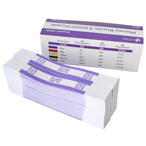 L LIKED Money Band Bundles Self Sealing Currency Straps for Bill Wrappers (Multiple Colour - 1000 PCS)…