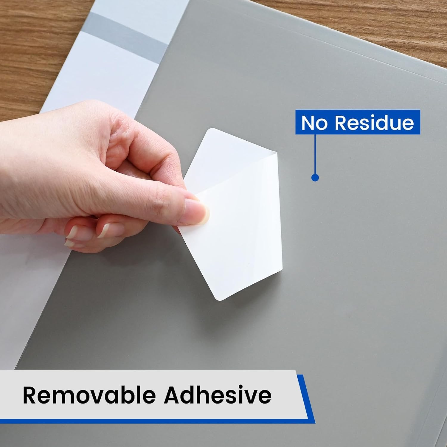L LIKED 10 Rolls 7500 Pcs 4"x2" Thermal Removable Labels No Residue | Water & oil resistant, smudge-proof. For warehouses, retail, high-volume shipping & inventory tracking