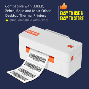 L LIKED 2.25" x 4" , 2.25" x 0.75",  2.25" x 1.25" Direct Thermal Label for Block, Permanent Adhesive Shipping Postage Labels & Compatible with Rollo, Zebra and Other Desktop Printers