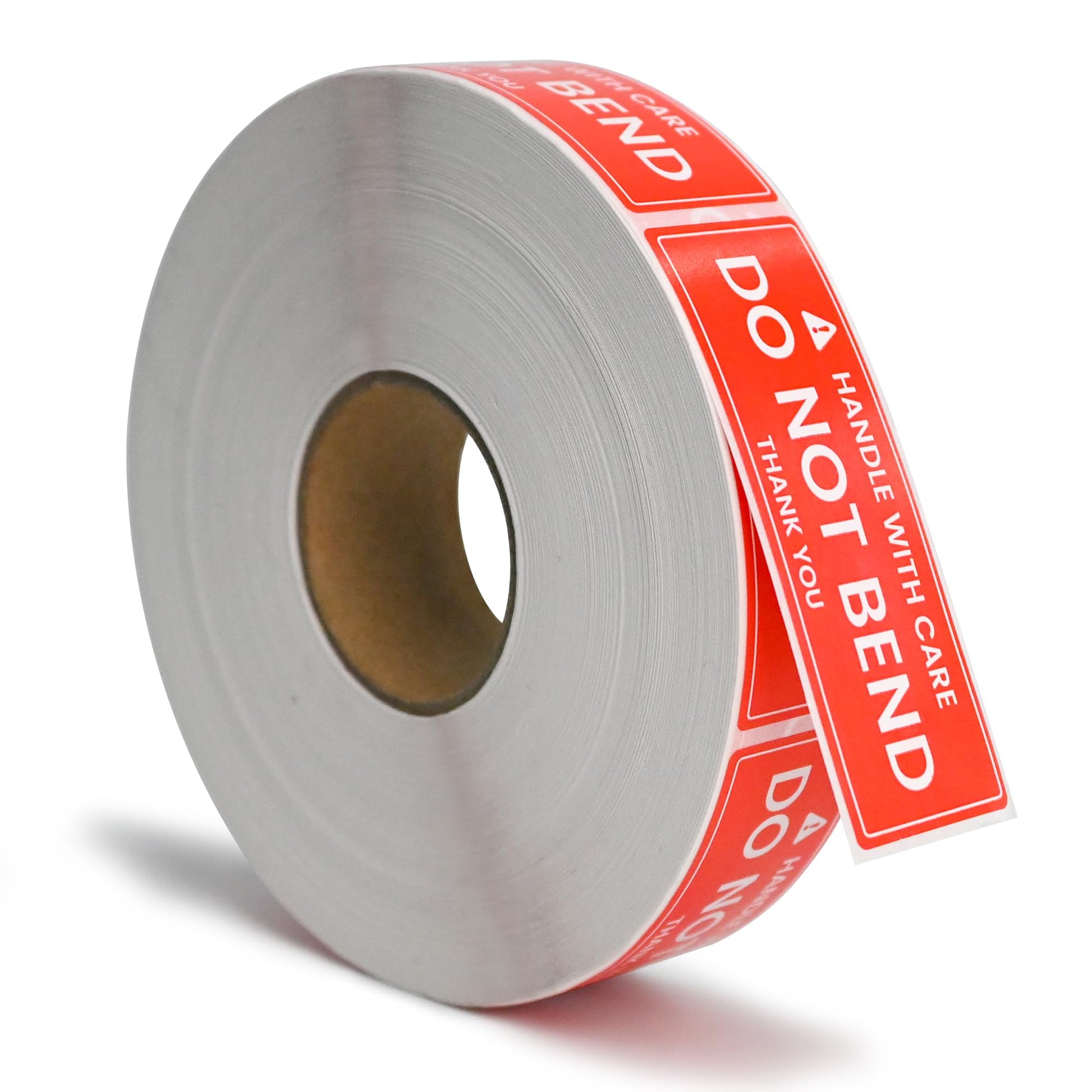 L LIKED 1x3 Inches Handle with Care - Do Not Bend - Thank You Self Adhesive Shipping Warning Labels 1000 Stickers Per Roll