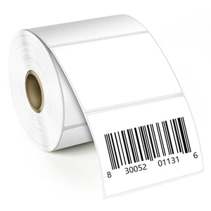 L LIKED  Removable Direct Thermal Labels with Perforated Lines, Water and Oil Resistant, Compatible with Rollo, Zebra Desktop Printers and More