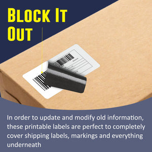 LLIKED 1400 Thermal Labels 4"x1", Strong Adhesive Shipping Labels BPA Free, Block Old Information, Perforated Easy-Tear, Compatible with Rollo, Zebra and Other Desktop Printers