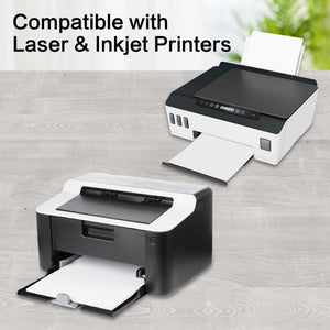 L LIKED 4"x 6" Shipping Labels, Printable Labels for Laser & Inkjet Printers