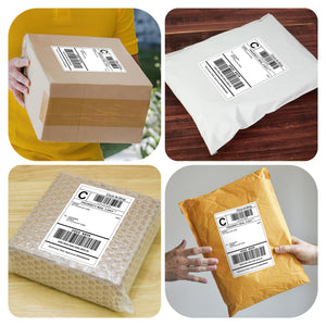 L LIKED 4"x 6" Shipping Labels, Printable Labels for Laser & Inkjet Printers