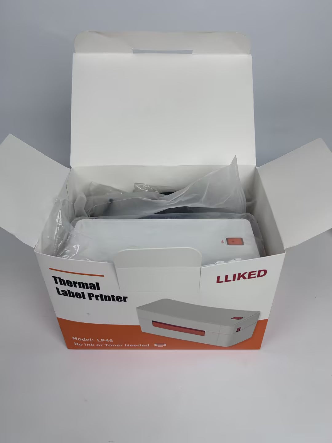 LLIKED4x6 Wireless Thermal Shipping Label Printer with Bluetooth & WiFi, Thermal Label Maker for Small Home Business, Durable Print Head Prints Up to 650,000 Labels,  Compatible with iPhone, Windows & Mac