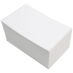 L LIKED 3" x 5" Direct Thermal Labels, 500 Fanfold Thermal Printer Shipping Labels for Small and Microenterprise, Compatible with Zebra & Rollo Printers, Perforated Line, White