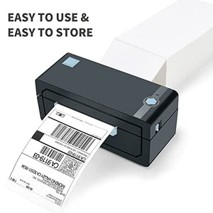 L LIKED  Fanfold 4" x 6" Direct Thermal Labels, with Perforated line for Thermal Printers - Compatible Zebra & Rollo Printer (4" x 6" )