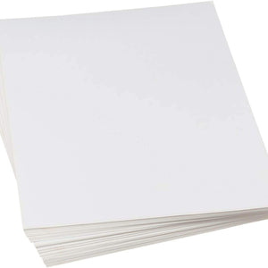 L LIKED Full-Sheet Sticker Paper 8-1/2" x 11" Self Adhesive Shipping Labels for Laser & Inkjet Printers