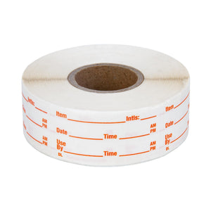 Dissolvable Food Storage Labels