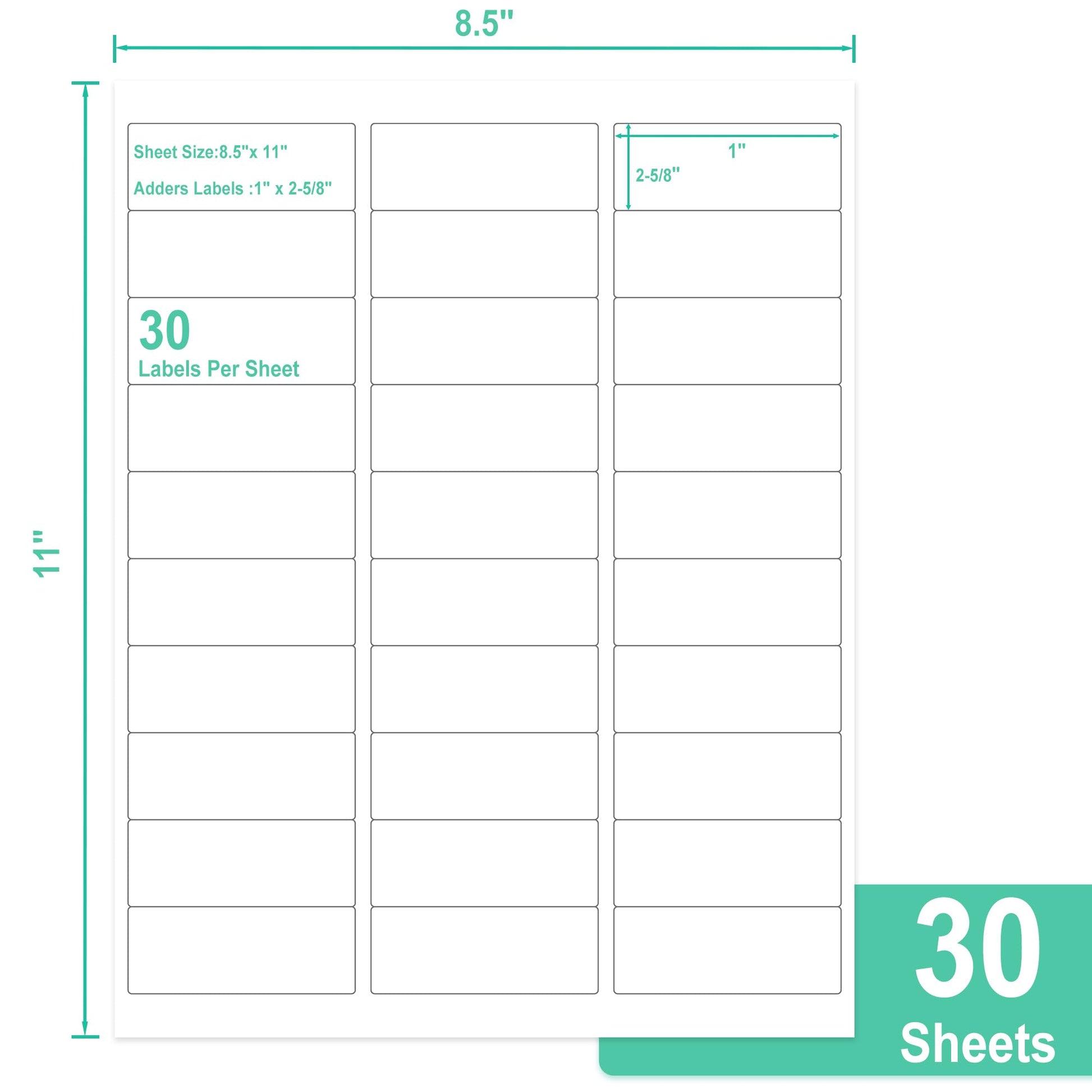 L LIKED Address Labels Sticker 1 x 2-5/8 Inches Shipping Labels, Self- – lliked.com l-liked-address-labels-sticker-1-x-2-5-8-inches-shipping-labels-self-lliked-com