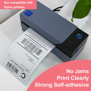 L LIKED Thermal Direct 4"X6" Shipping Label with Perforated Rolls of 150 Labels Great Use for Postage, Mailing & Shipping Labels